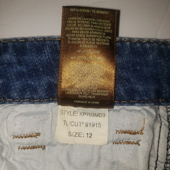 KUT FROM THE KLOTH So Low Flare Denim Jeans Size 12 - Picture 7 of 9